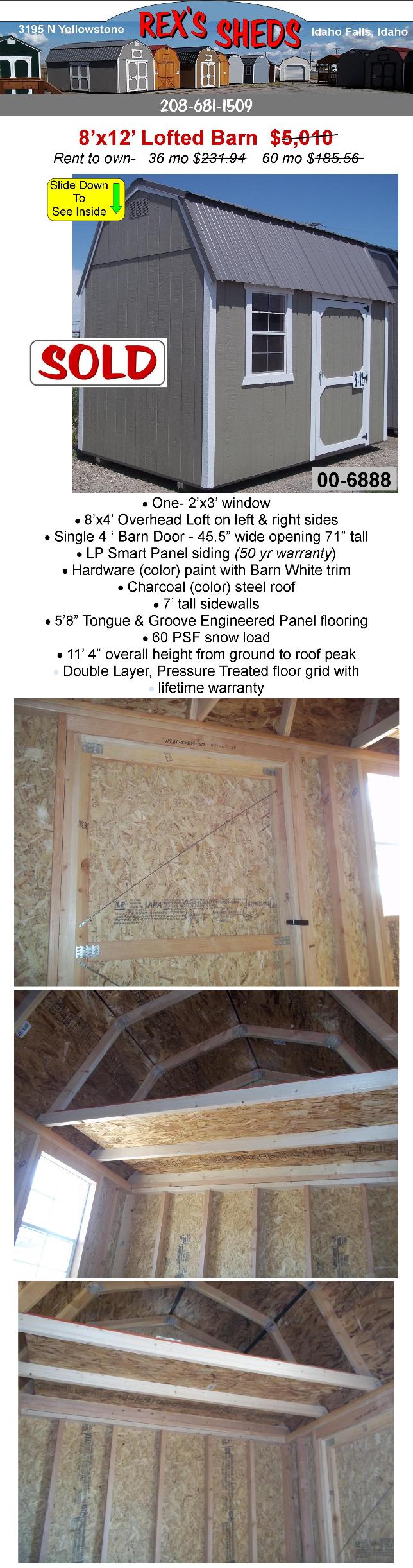 barn_style_utility_shed_with_hardware_color_paint_barn_white_trim_a_window_next_to_barn_door_and_charcoal_color_steel_roof